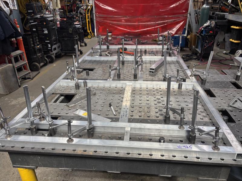 Aluminum Welding Jig