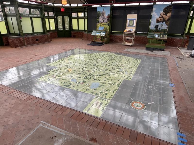 Greenwood Community Center Tiling