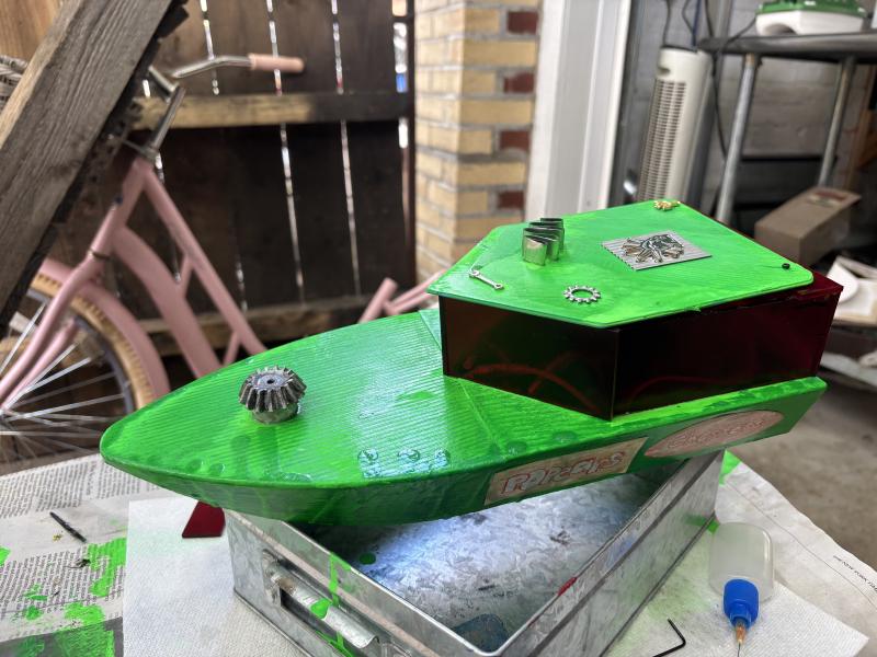 Green Envy RC Boat