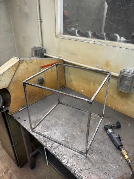 Frame for WIP (Broken Geometry): Welded Steel